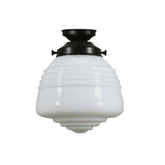 Lode Lighting Batten Fix Lights DIY Batten Fix Patina With Domec Opal Matt Glass Lights-For-You 3020036